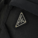 PRADA Backpack Nylon Black Silver Auth am10580-20