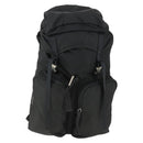 PRADA Backpack Nylon Black Silver Auth am10580-13
