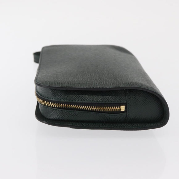 LOUIS VUITTON Taiga Baikal Clutch Bag Epicea M30184 LV Auth am10582