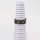 LOUIS VUITTON Monogram Multicolor South Court Bracelet Black LV Auth am10600V-15