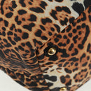 SAINT LAURENT Easy Boston Bag Nylon Leather Yellow Gold Auth am10602V-10