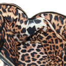 SAINT LAURENT Easy Boston Bag Nylon Leather Yellow Gold Auth am10602V-18