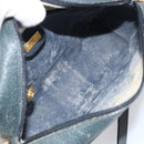 GUCCI Micro GG Supreme Sherry Line Bag PVC Navy Gold 001 56 0852 Auth am10608-11
