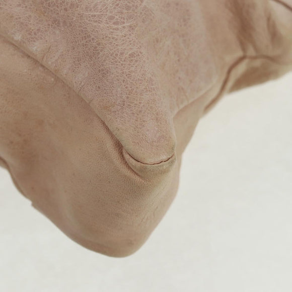 BALENCIAGA The First Hand Bag Leather 2way Pink 103208 Auth am10609V