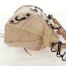 BALENCIAGA The First Hand Bag Leather 2way Pink 103208 Auth am10609V-6