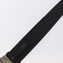 CARTIER Adjustable Belt Leather 32.3""-34.6"" Black Auth am10618V-12