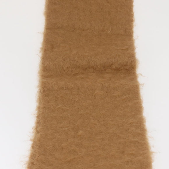 LOEWE Anagram Mohair Scarf Wool Beige Auth am10619V