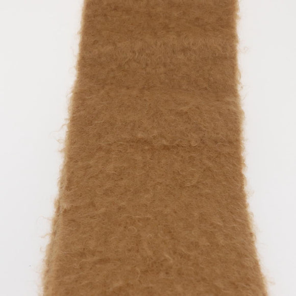 LOEWE Anagram Mohair Scarf Wool Beige Auth am10619V