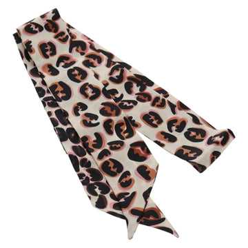 FENDI Scarf Silk Multicolor Auth am10621V