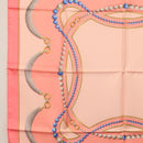 CARTIER Scarf Silk Pink Auth am10623V-5