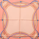 CARTIER Scarf Silk Pink Auth am10623V-6