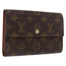 LOUIS VUITTON Monogram Porte Tresor Etui Papie Wallet M61202 LV Auth am10624V-1