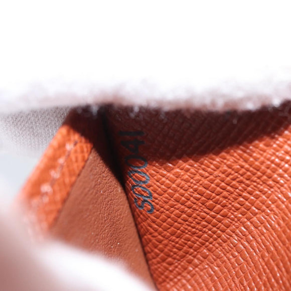 LOUIS VUITTON Monogram Porte Tresor Etui Papie Wallet M61202 LV Auth am10624V