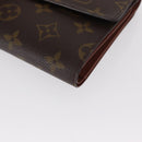 LOUIS VUITTON Monogram Porte Tresor Etui Papie Wallet M61202 LV Auth am10624V-14