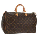 LOUIS VUITTON Monogram Speedy 40 Hand Bag M41522 LV Auth am10626V-1