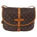 LOUIS VUITTON Monogram Saumur 30 Shoulder Bag M42256 LV Auth am10631-2