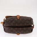 LOUIS VUITTON Monogram Saumur 30 Shoulder Bag M42256 LV Auth am10631-5
