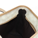 GUCCI GG Supreme Tote Bag PVC White Gold 211138 Auth am10641V-20