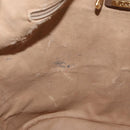 GUCCI GG Supreme Web Sherry Line Bag PVC Beige Gold 001 41 0850 Auth am10643-18