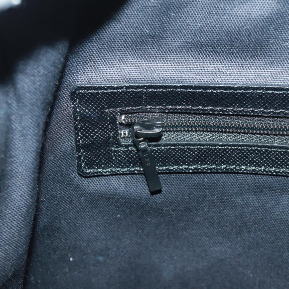 BURBERRY Nova Check Shoulder Bag Canvas Leather Beige Black Auth am10644V