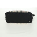 BURBERRY Nova Check Shoulder Bag Canvas Leather Beige Black Auth am10644V-5