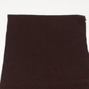 FENDI Zucca Scarf Wool Brown Black Auth am10646-3