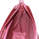 BURBERRY Nova Check Shoulder Bag Canvas Leather Beige Red gold Auth am10647V-19