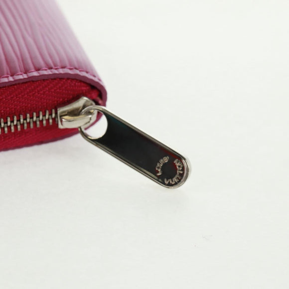 LOUIS VUITTON Epi Zippy Coin Purse Coin Purse Fuchsia M60383 LV Auth am10652V
