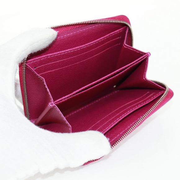 LOUIS VUITTON Epi Zippy Coin Purse Coin Purse Fuchsia M60383 LV Auth am10652V