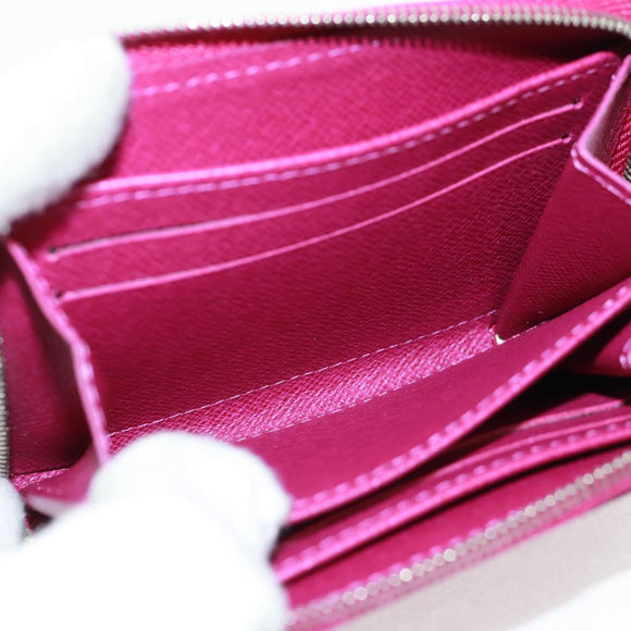 LOUIS VUITTON Epi Zippy Coin Purse Coin Purse Fuchsia M60383 LV Auth am10652V