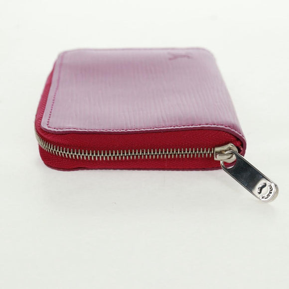 LOUIS VUITTON Epi Zippy Coin Purse Coin Purse Fuchsia M60383 LV Auth am10652V