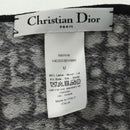 Christian Dior Oblique Großer Schal Wolle Schwarz Original am10653V-21