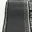 Christian Dior Oblique Großer Schal Wolle Schwarz Original am10653V-5