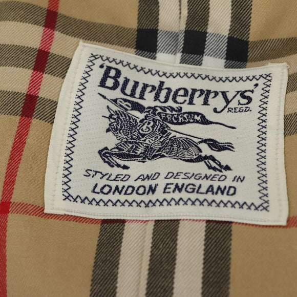 Burberrys trench coat Jacket cotton Beige Auth am10656