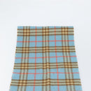 Burberrys Nova Check Scarf Cashmere Light Blue Auth am10659-3