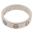 CARTIER Love Ring Ring 750 White gold Auth am10660SM-5