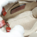 Chloe Woody Mini Hand Bag Canvas 2way Ivory Auth am10661SAV-10