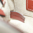 Chloe Woody Mini Hand Bag Canvas 2way Ivory Auth am10661SAV-11