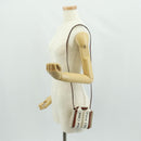Chloe Woody Mini Hand Bag Canvas 2way Ivory Auth am10661SAV-22