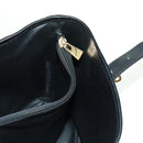 CELINE Macadam Canvas Tote Bag PVC Leather Black Gold Auth am10664V-19