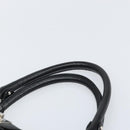 Salvatore Ferragamo Gancini Hand Bag Leather Black Silver Auth am10665-14