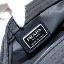 PRADA Shoulder Bag Nylon Black Silver Auth am10675-19