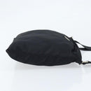 PRADA Shoulder Bag Nylon Black Silver Auth am10675-3