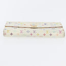 LOUIS VUITTON Multicolor Portefeuille Sarah Long Wallet 2 Set White Auth am10676-15