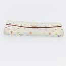 LOUIS VUITTON Multicolor Portefeuille Sarah Long Wallet 2 Set White Auth am10676-6