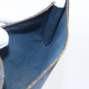 LOUIS VUITTON Epi Pochette Accessoires Pouch Blauw M52985 LV Auth am10677-17