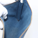 LOUIS VUITTON Epi Pochette Accessoires Pouch Blauw M52985 LV Auth am10677-11