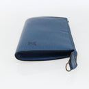 LOUIS VUITTON Epi Pochette Accessoires Pouch Blauw M52985 LV Auth am10677-4