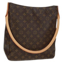 LOUIS VUITTON Monogram Looping GM Shoulder Bag M51145 LV Auth am10682SAV-1