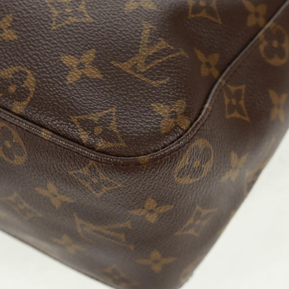 LOUIS VUITTON Monogram Looping GM Shoulder Bag M51145 LV Auth am10682SAV